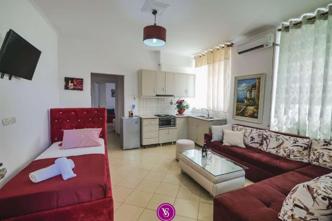 Ferienwohnung Vila Stupende Sarandë Zimmer foto